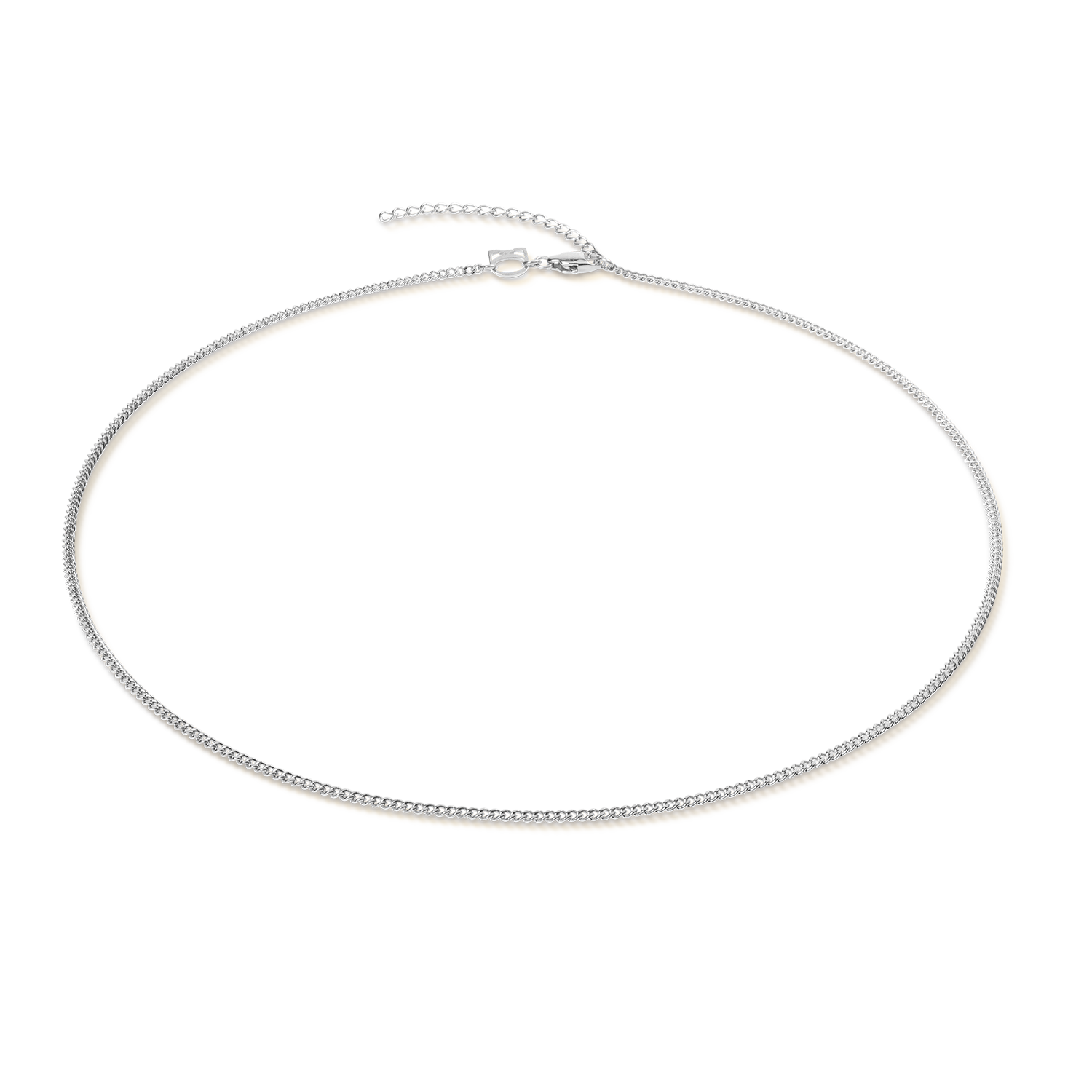 Collier charms délicat argenté