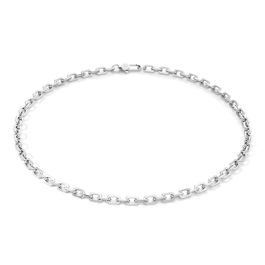 Collier link chain argent