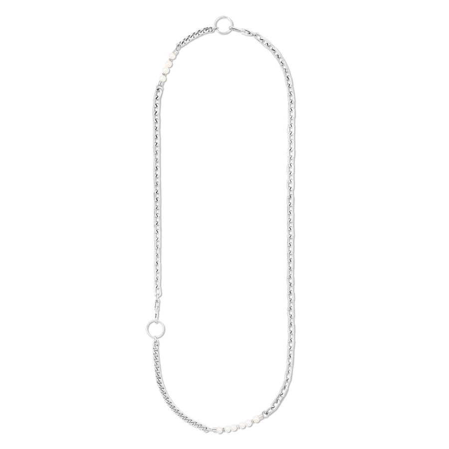 Collier Trinity argent