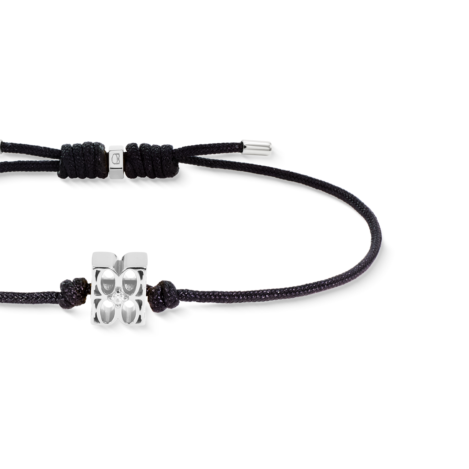 COEUR DE LION Fine Edition Bracelet Signature noir-argent – Aperçu