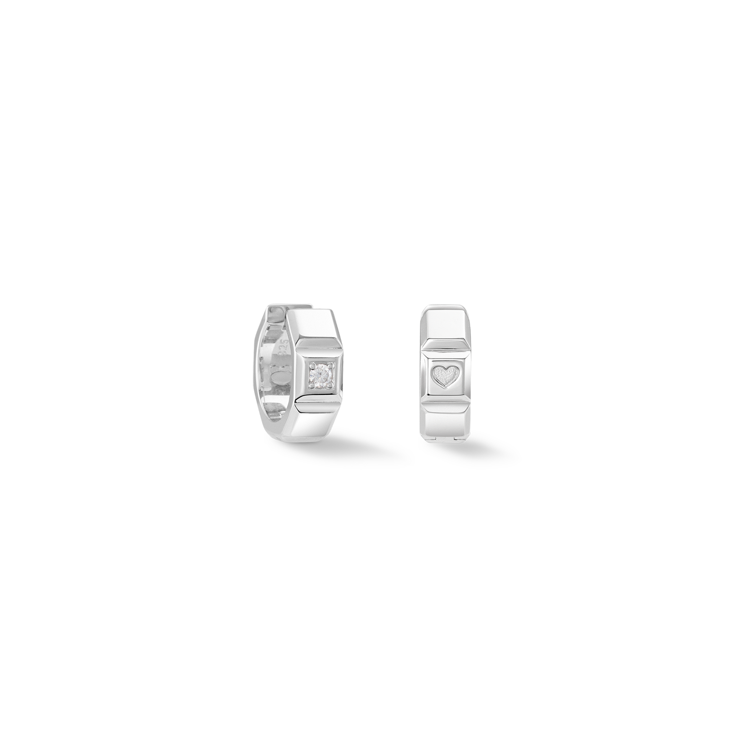 STATEMENT Collection Sparkling créole 17 mm argent