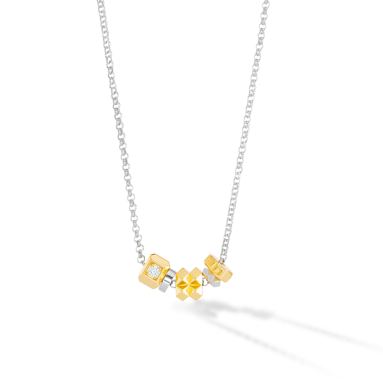 ELEMENTS Collection collier bicolore