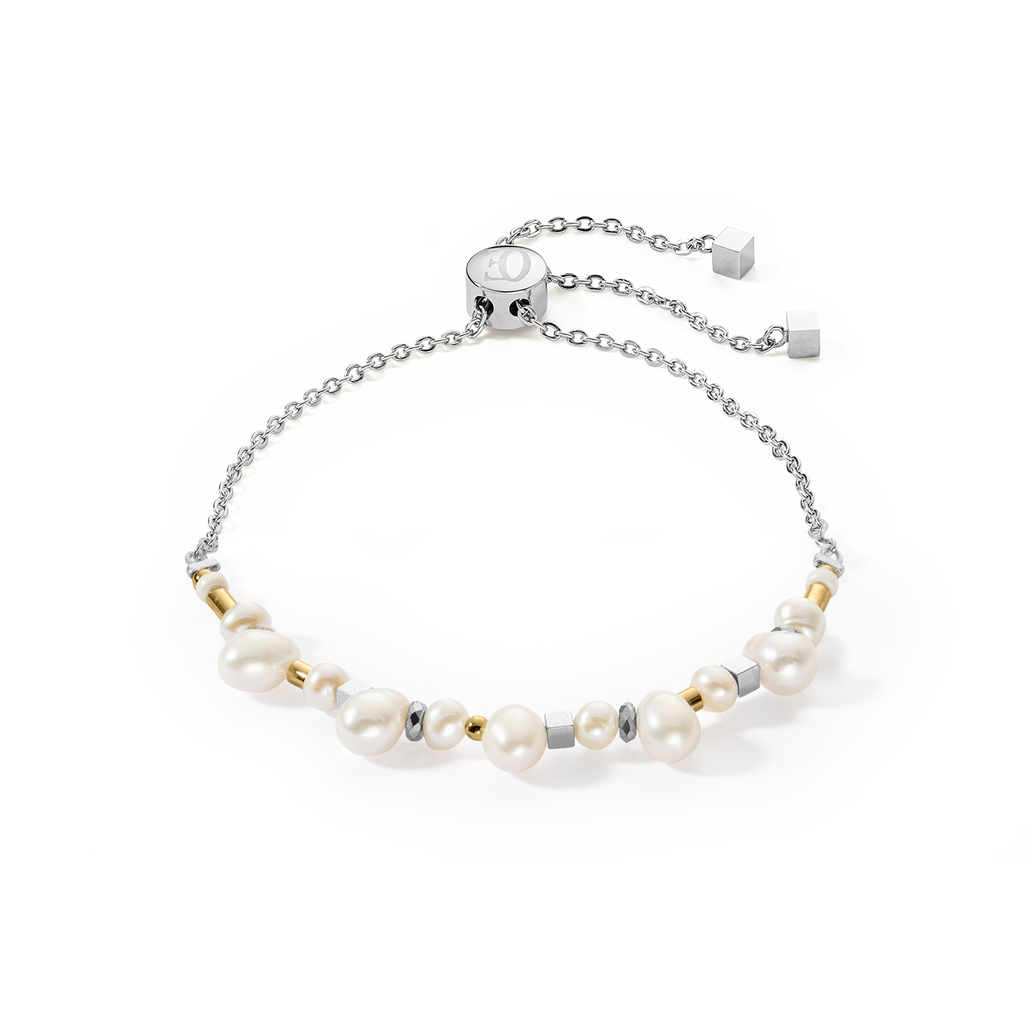 Dancing perles d'eau Douce Bracelet Bicolor