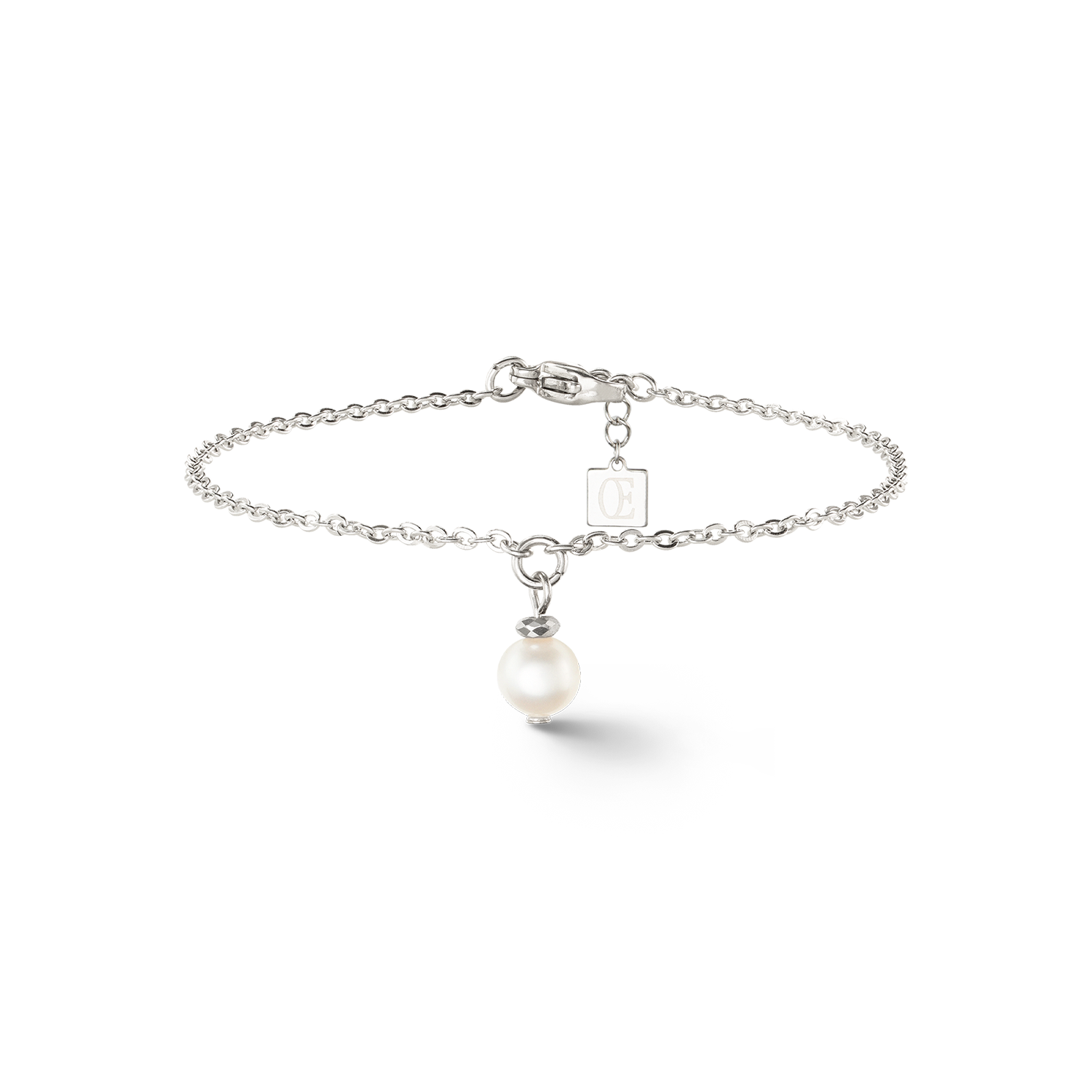 Bracelet Solitaire Perle d'eau douce argent