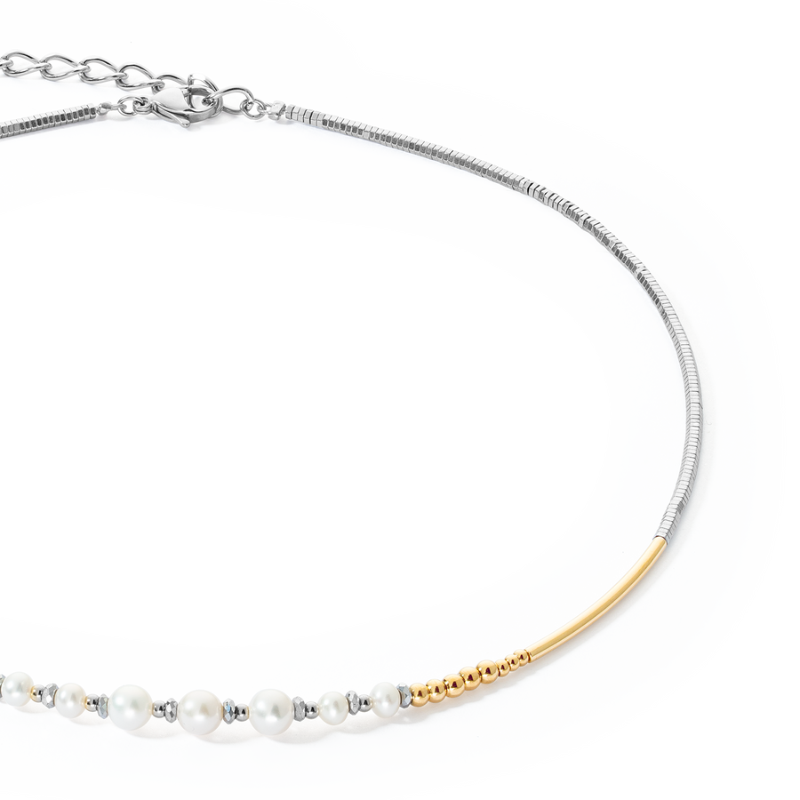 Collier Classic Princess Perles d'eau douce bicolores