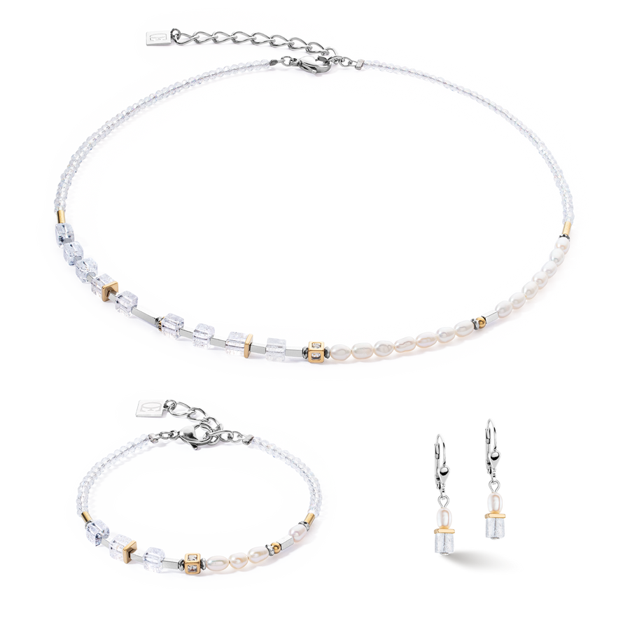 Collier Princess Fusion Pearls bicolor