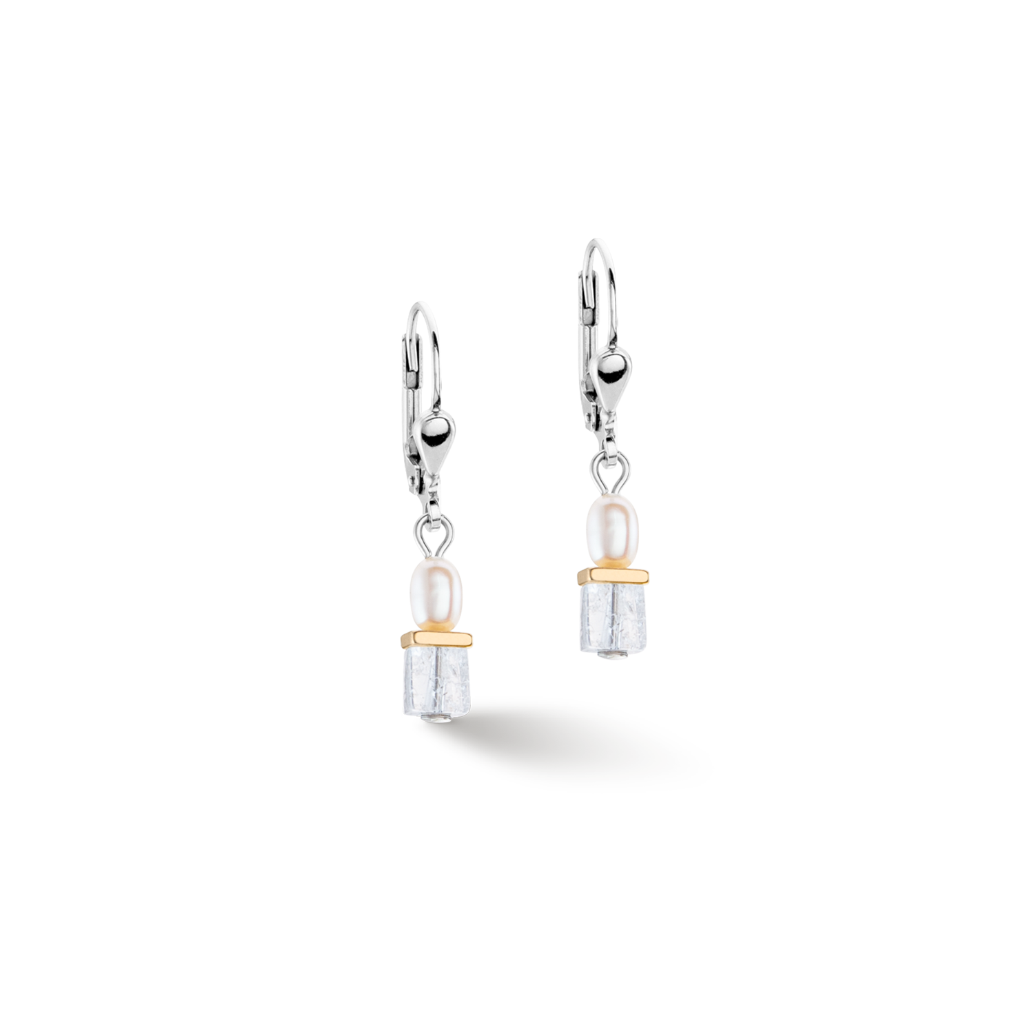 Boucles d'oreilles Princess Fusion Pearls Bicolor