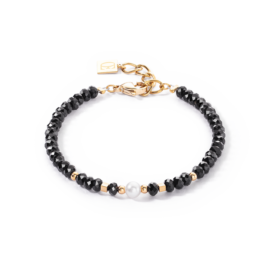 Bracelet Mystic Pearl or-noir