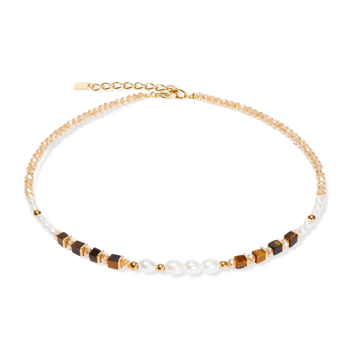 Collier Cosmic Pearls deep or