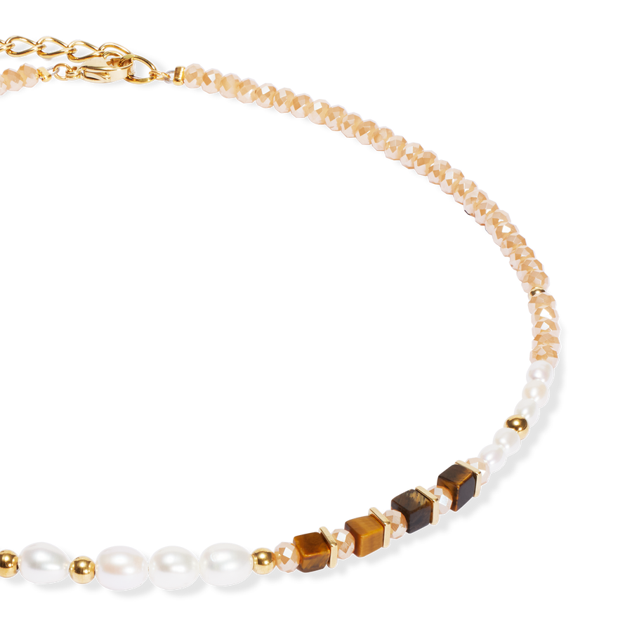 Collier Cosmic Pearls deep or