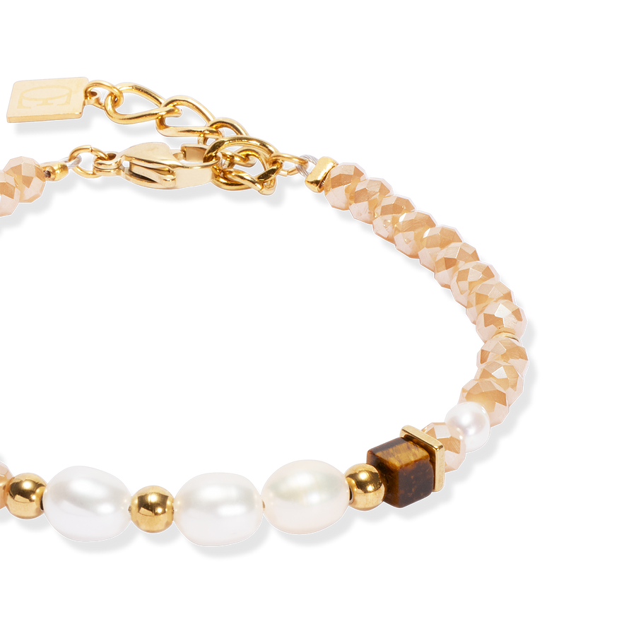 Bracelet Cosmic Pearls deep or