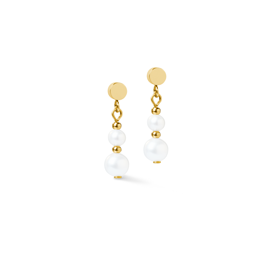 Boucles d'oreilles Pearl Drop or
