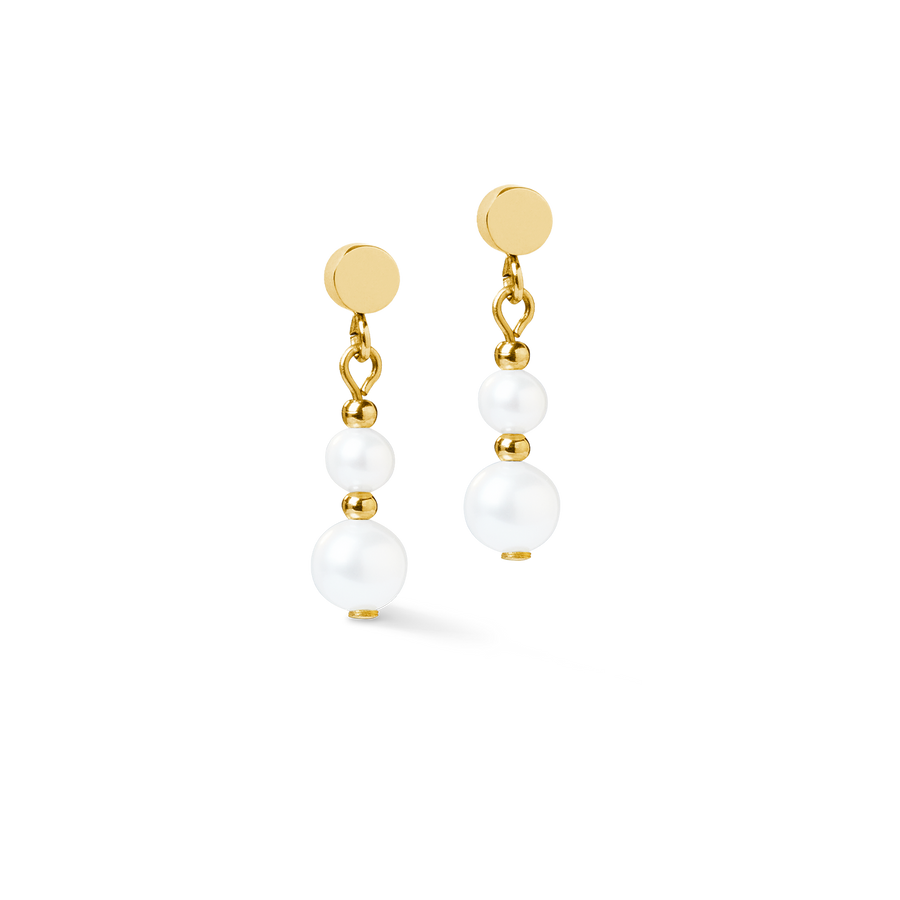 Boucles d'oreilles Pearl Drop or