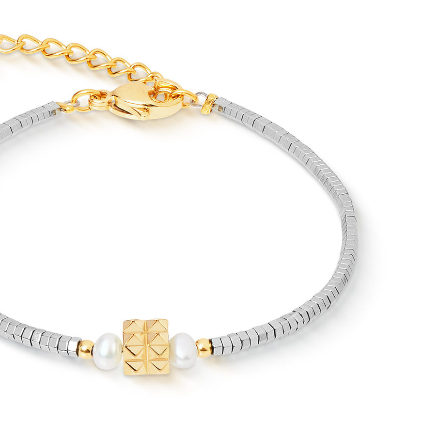 Bracelet Edge & Grace argent-or