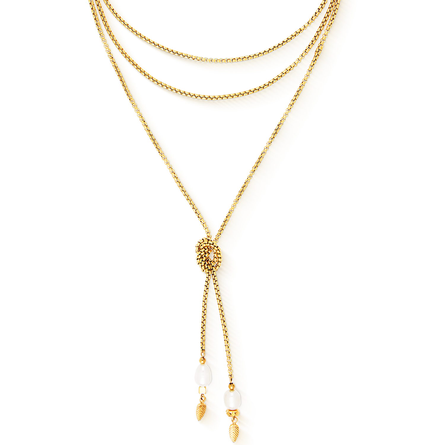 Collier Serene Knot Chain or