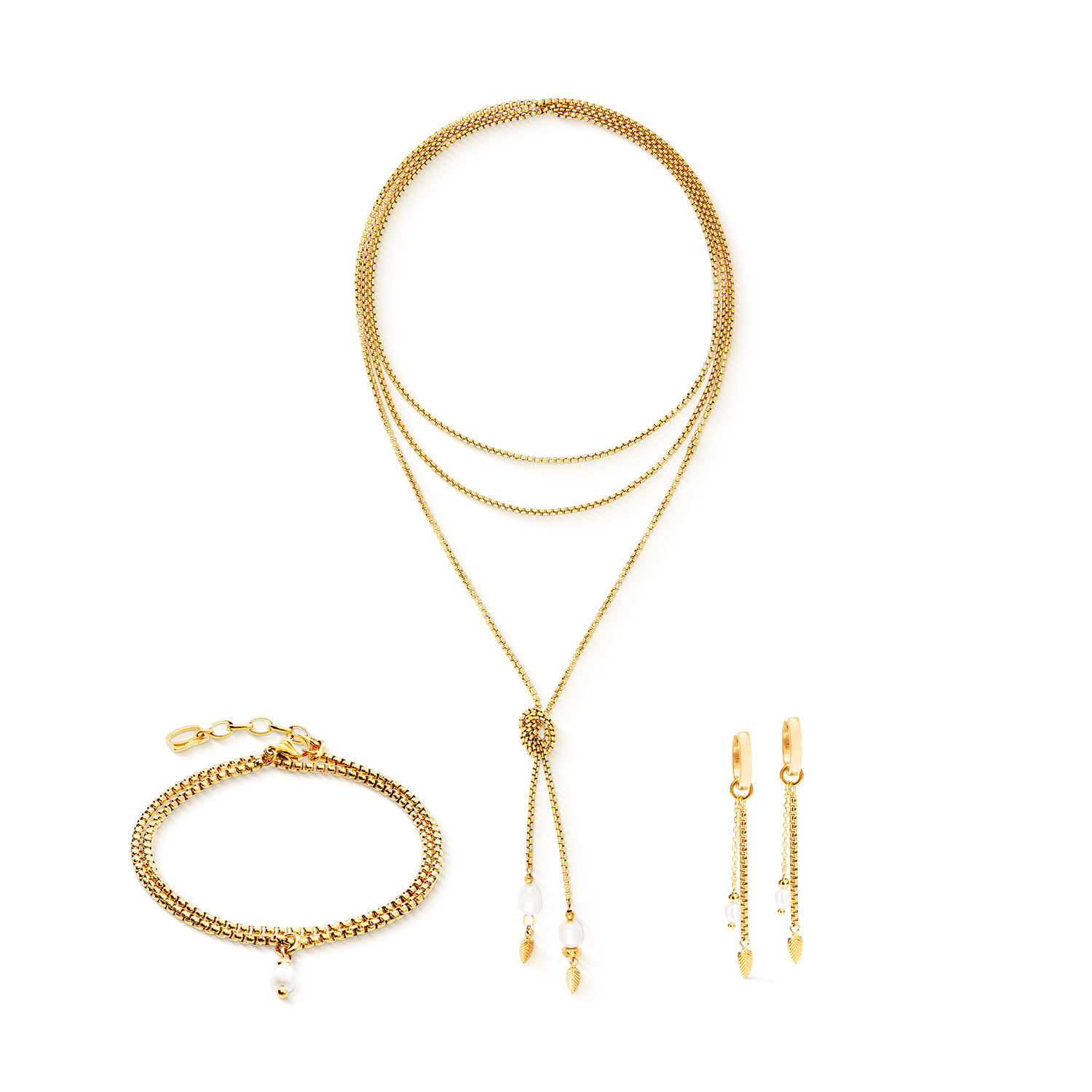 Bracelet Serene Knot Chain or