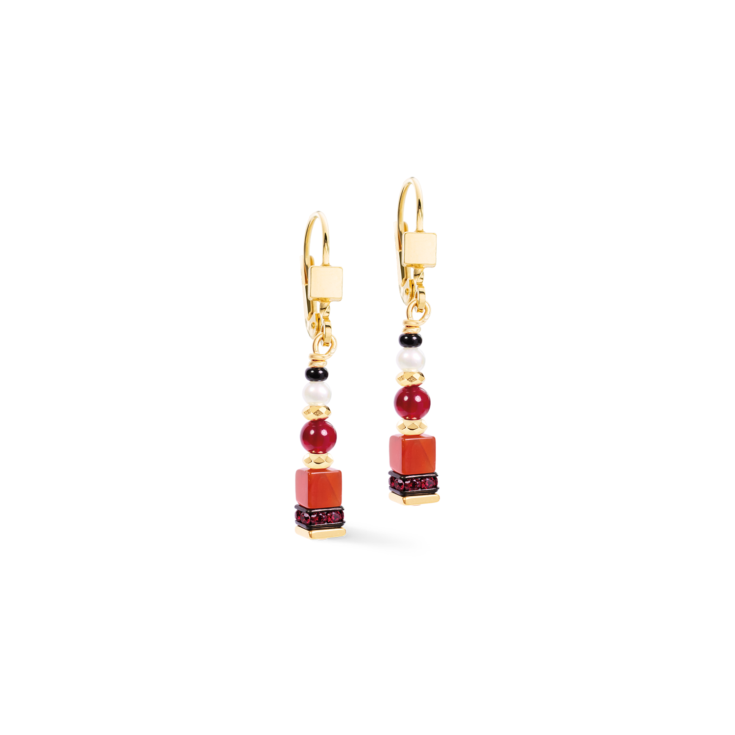 Boucles d'oreilles Atelier Ember doré