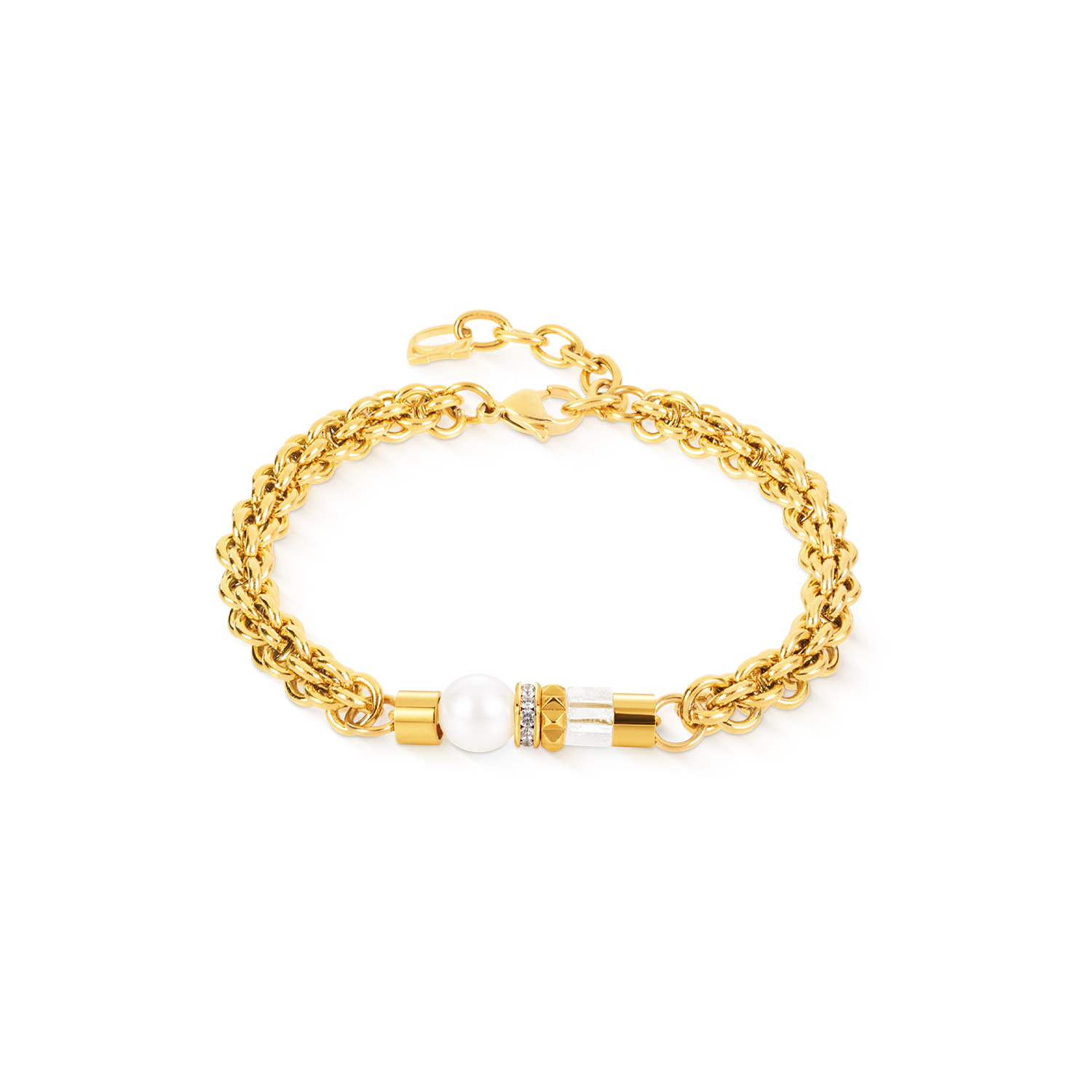 Bracelet Structure doré