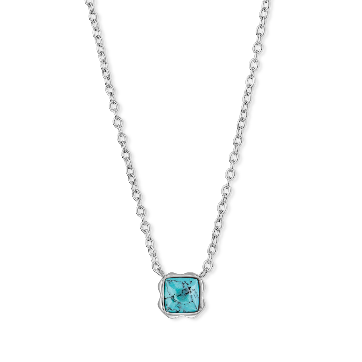 Birthstone Décembre Collier Turquoise Argent