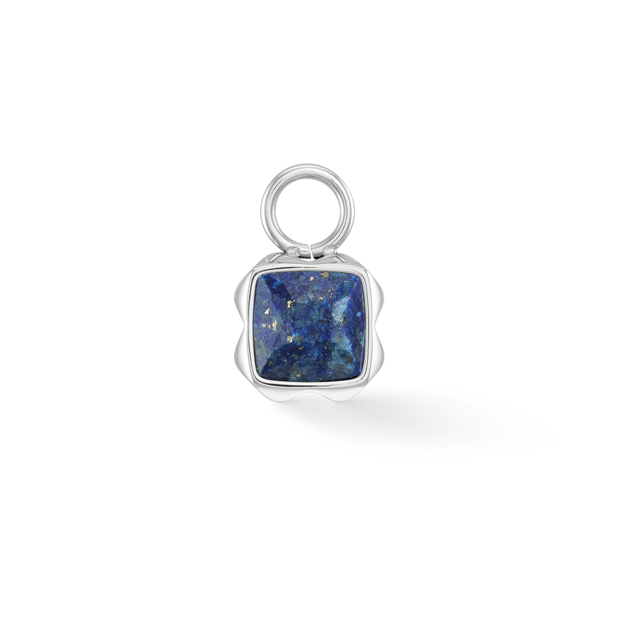 Birthstone Septembre Charm Lapis-lazuli Argent