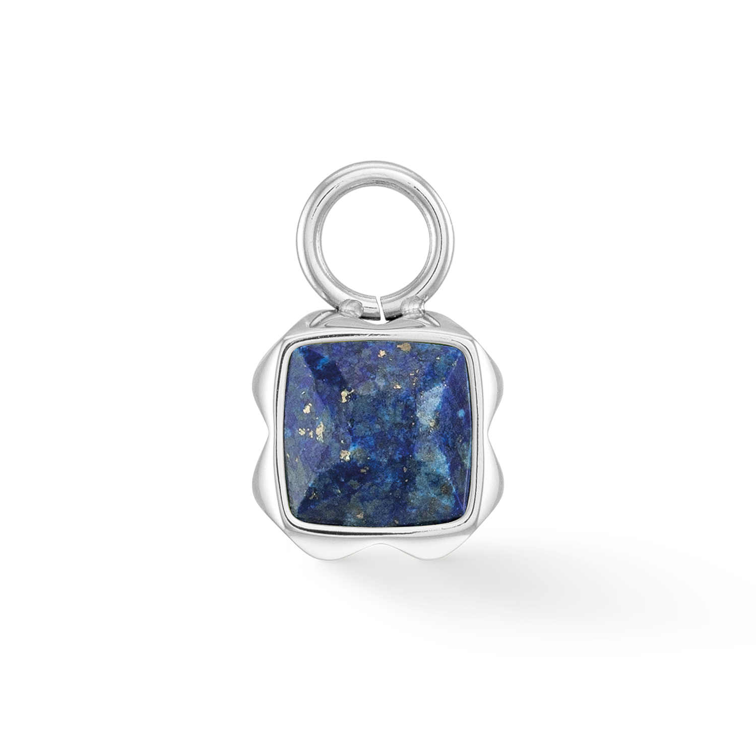 Birthstone Septembre Charm Lapis-lazuli Argent