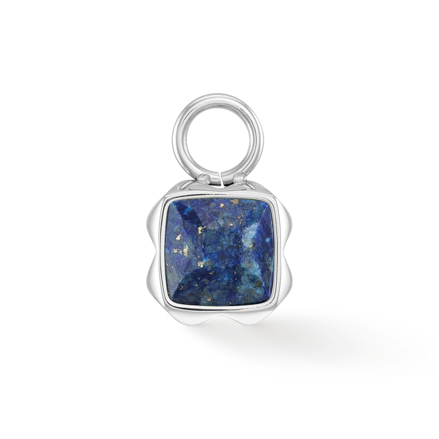 Birthstone Septembre Charm Lapis-lazuli Argent