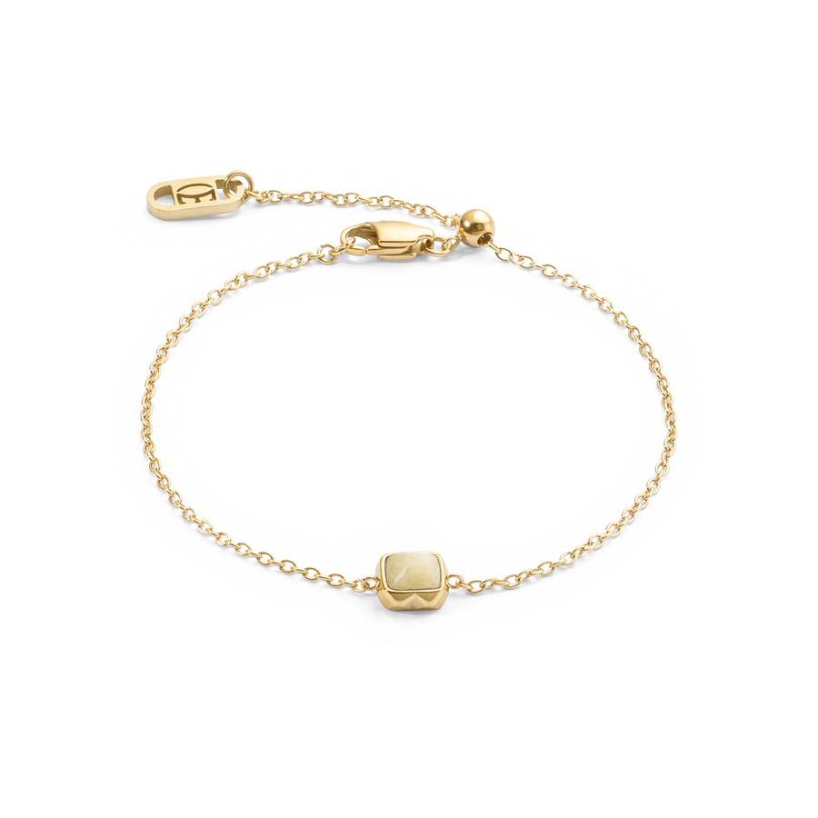 Birthstone Novembre Bracelet Citrine Or