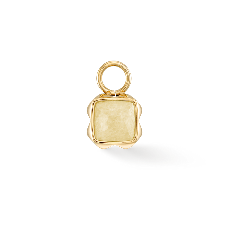 Birthstone Novembre Charm Citrine Or