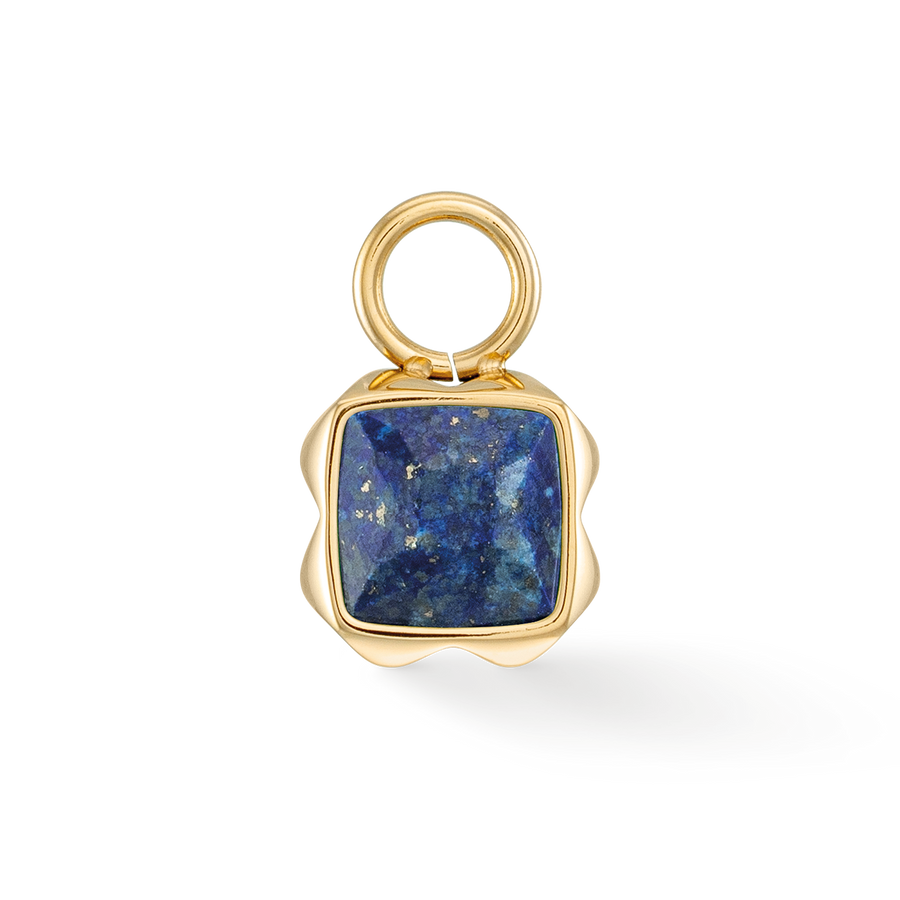 Birthstone Septembre Charm Lapis-lazuli Or