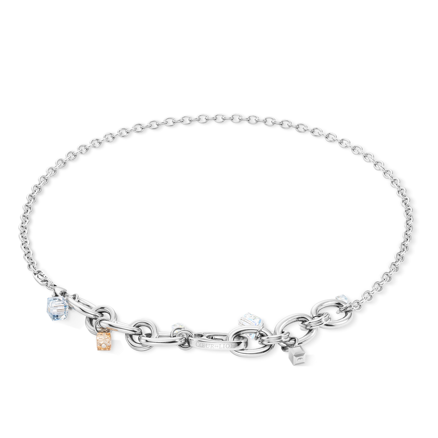 Collier Chunky Chain Runway Exlusive argent