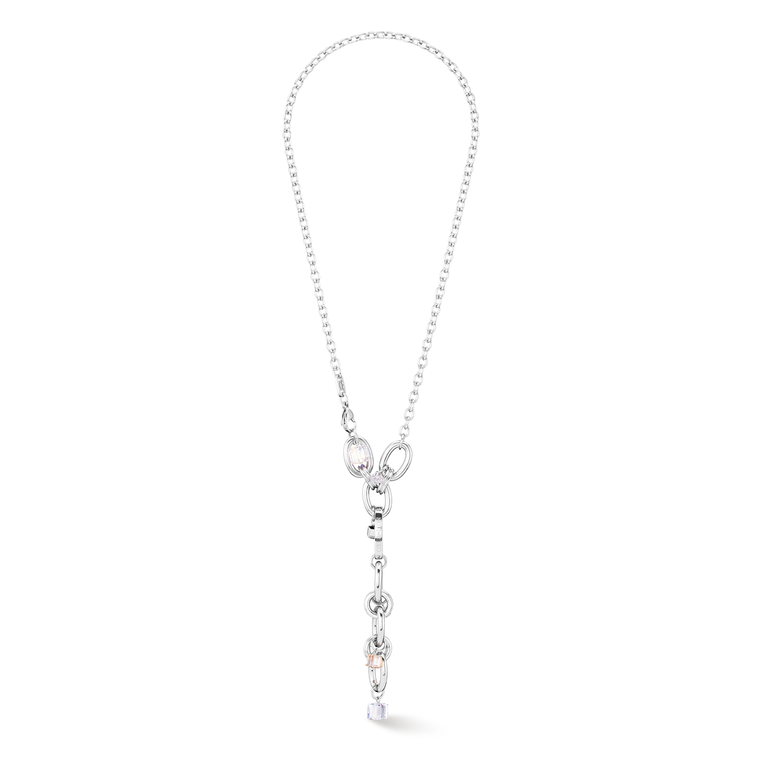 Collier Chunky Chain Runway Exlusive argent