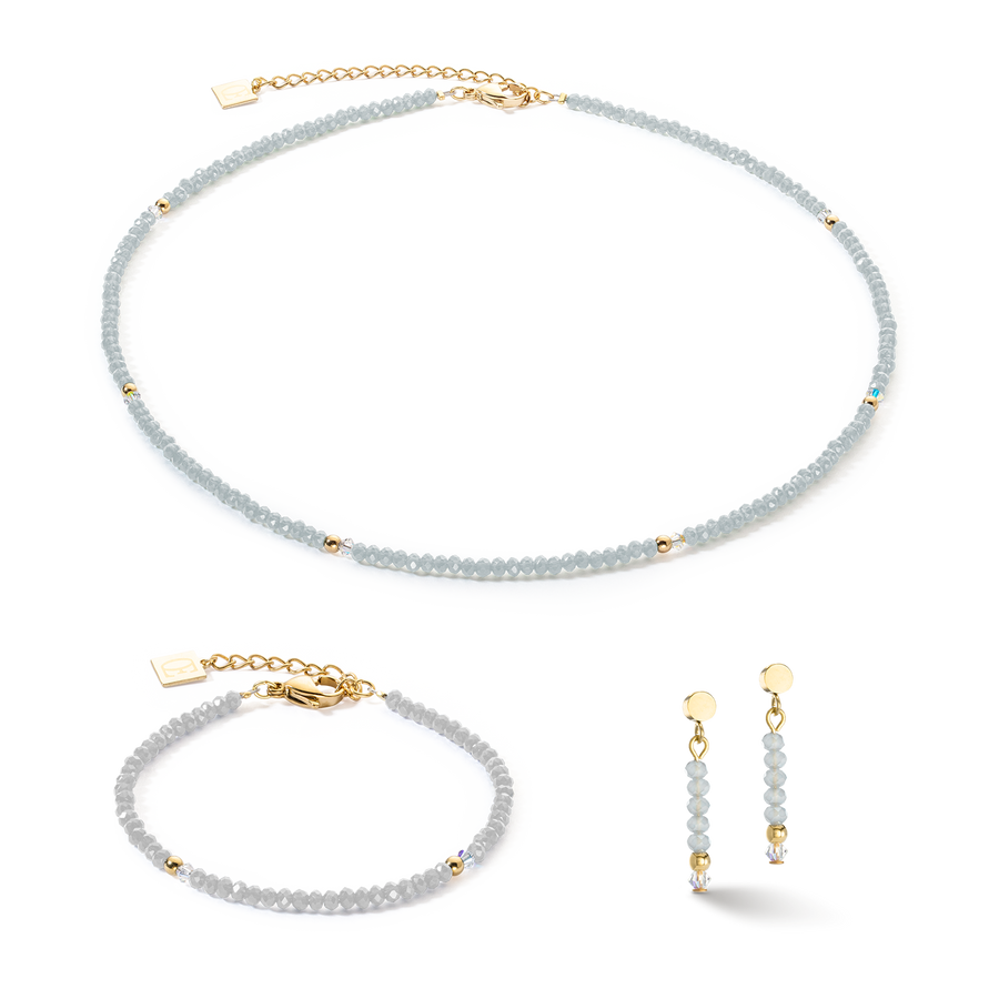 Bracelet Little Twinkle or-bleu glacé