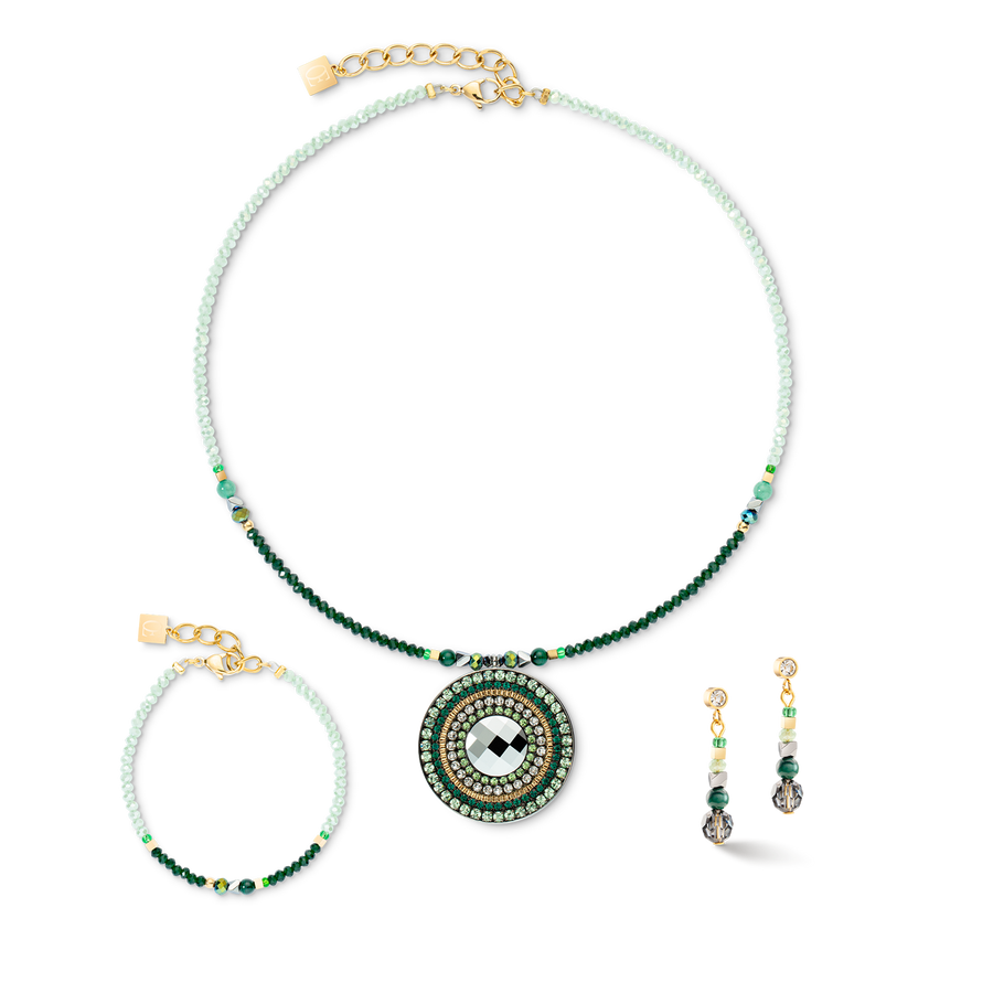 Bracelet Amulette Glamorous Green or