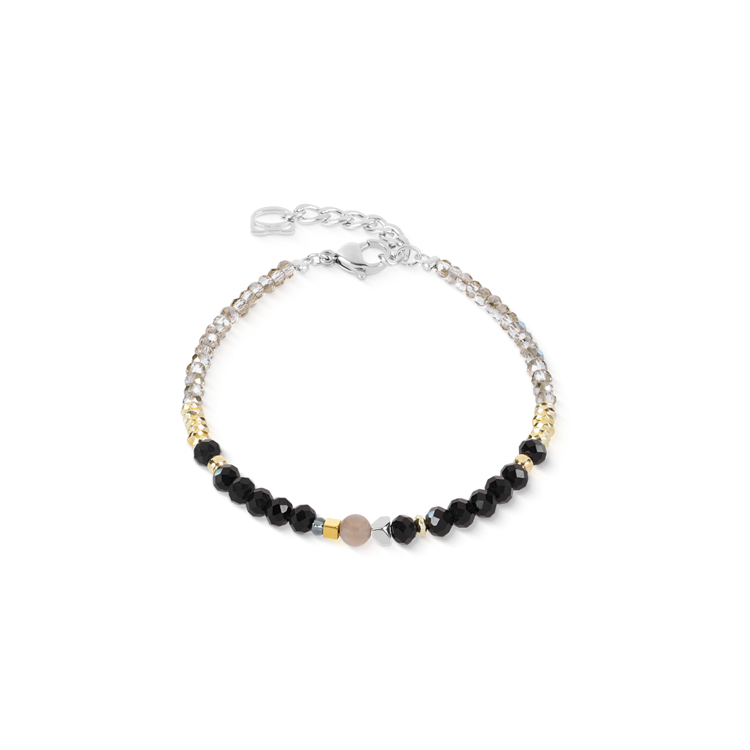 Bracelet Amulet Modern Future doré-noir