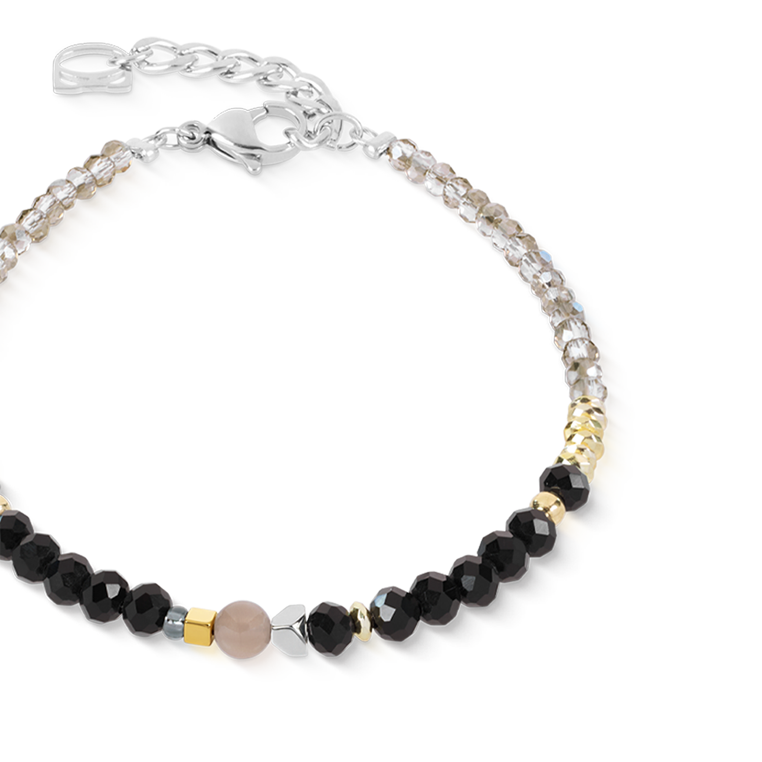 Bracelet Amulet Modern Future doré-noir