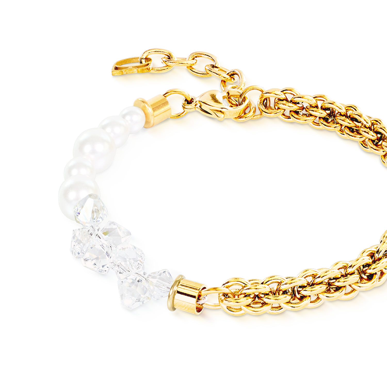 Bracelet Dancing Crystals Fusion doré