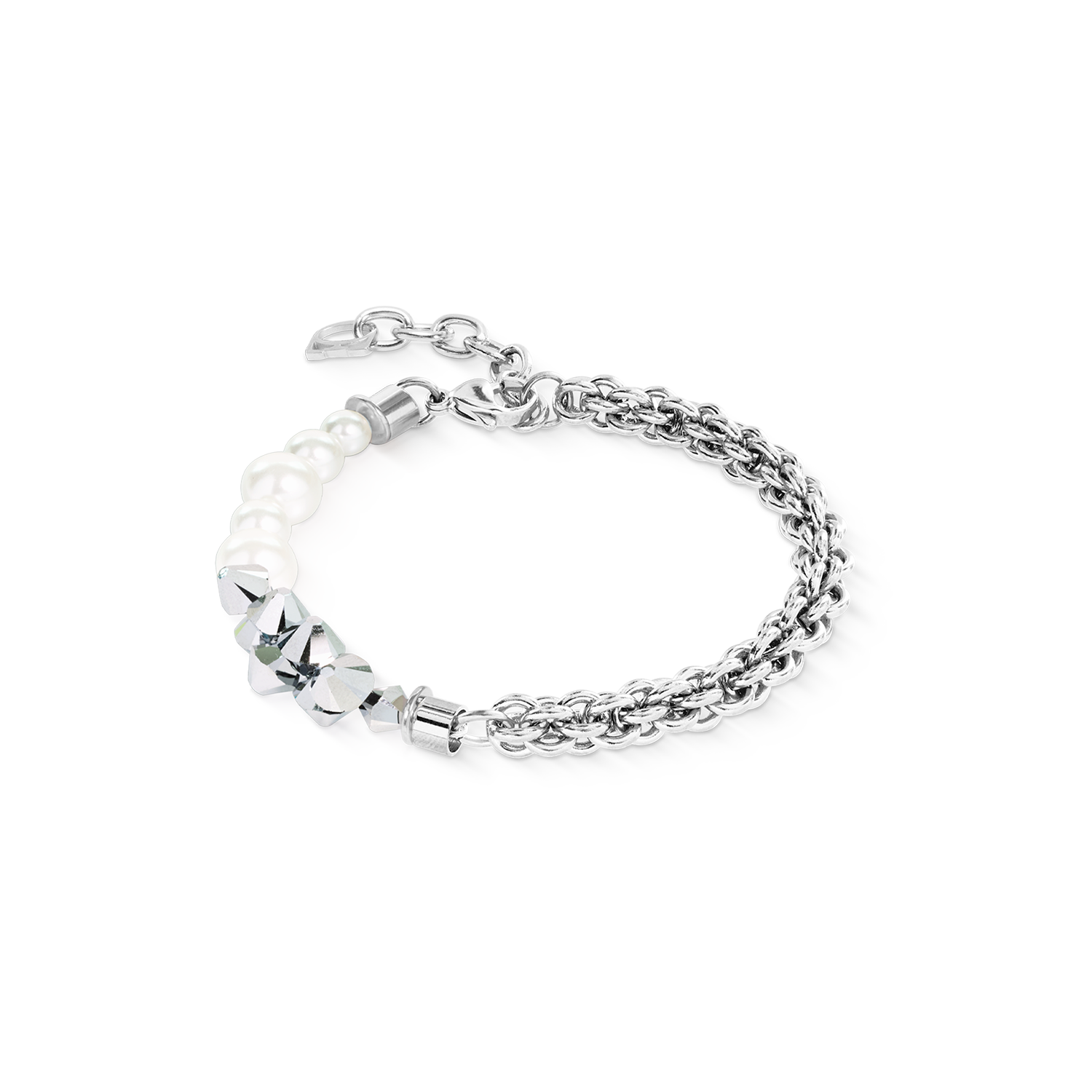 Bracelet Dancing Crystals Fusion argenté