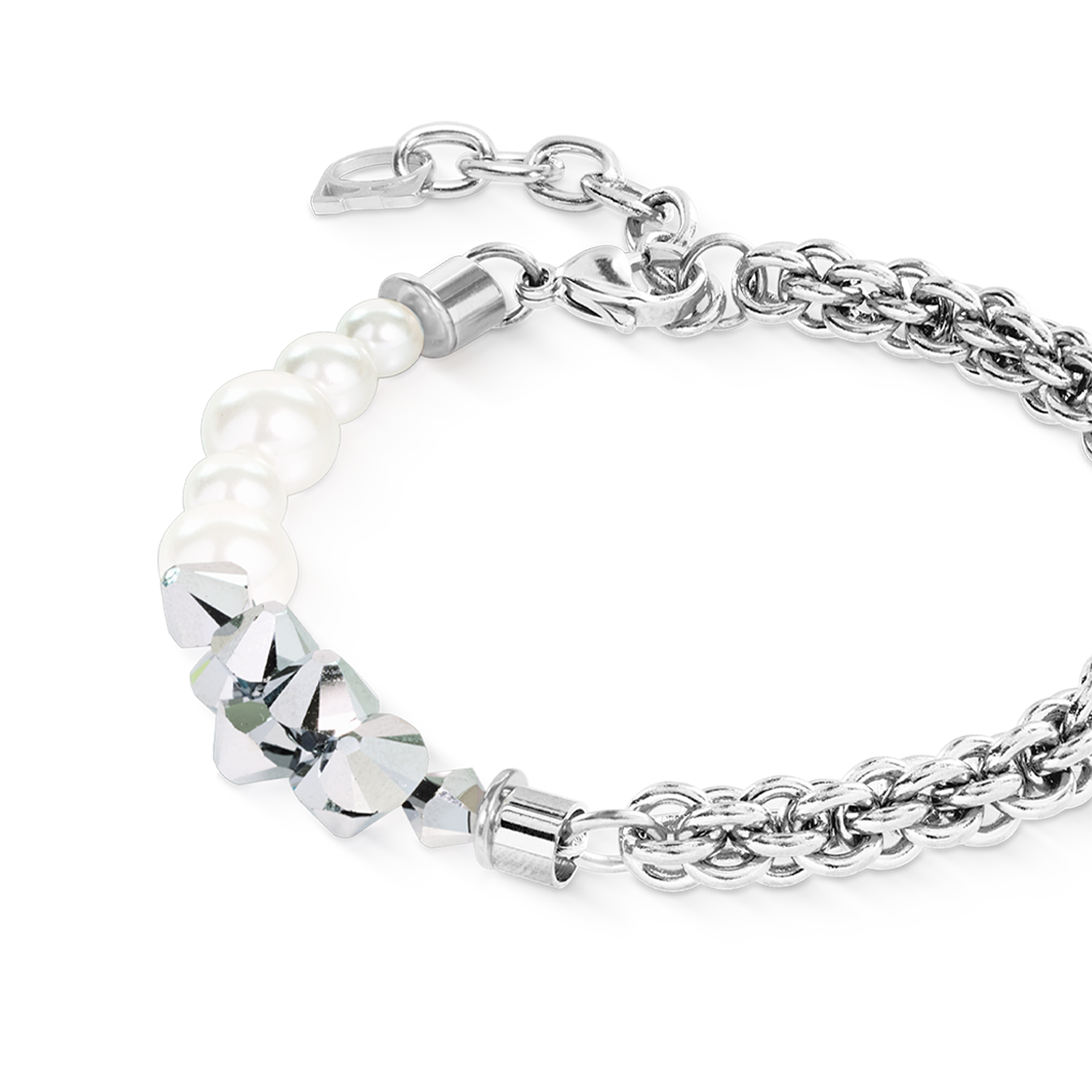 Bracelet Dancing Crystals Fusion argenté