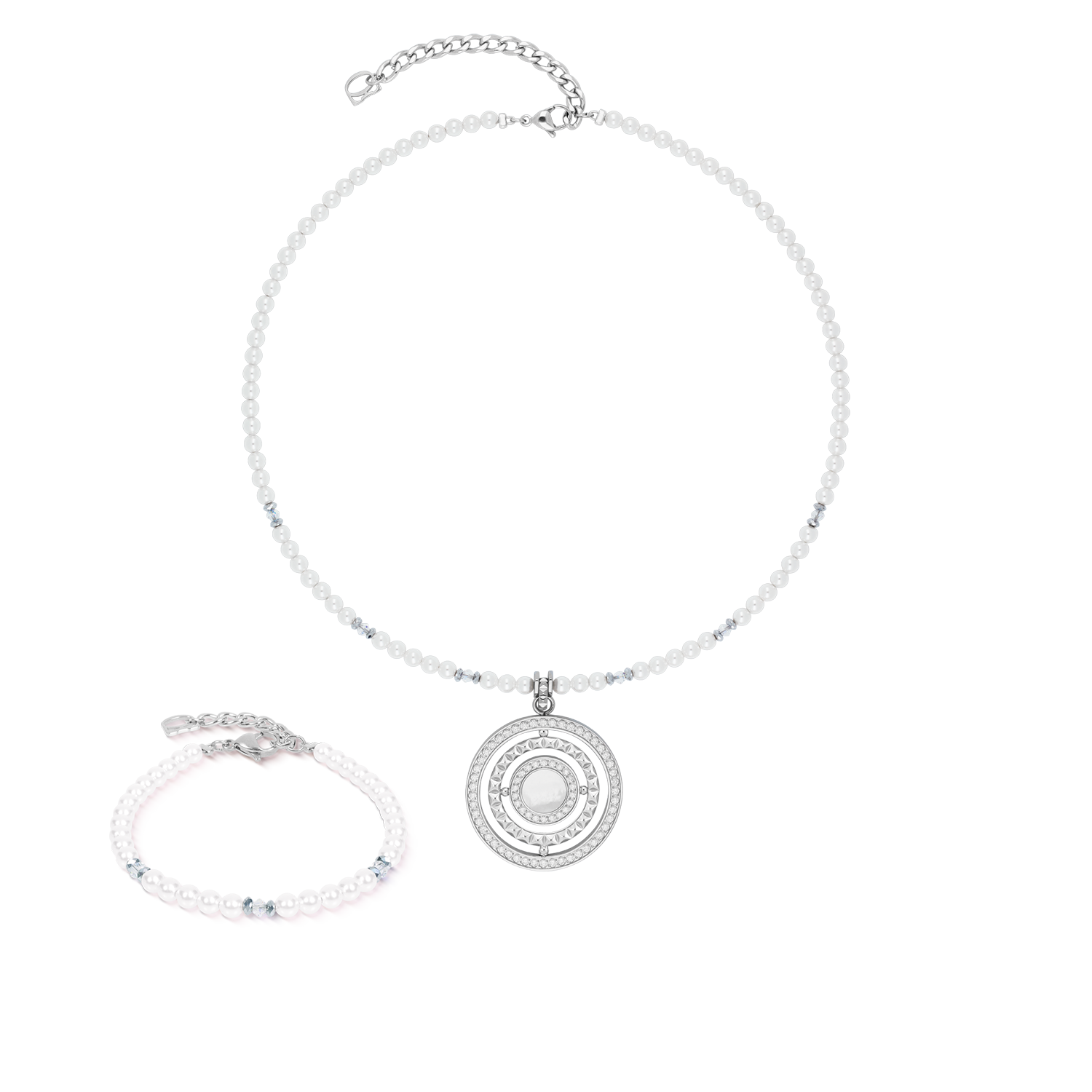 Bracelet Modern Icon Pearl argenté