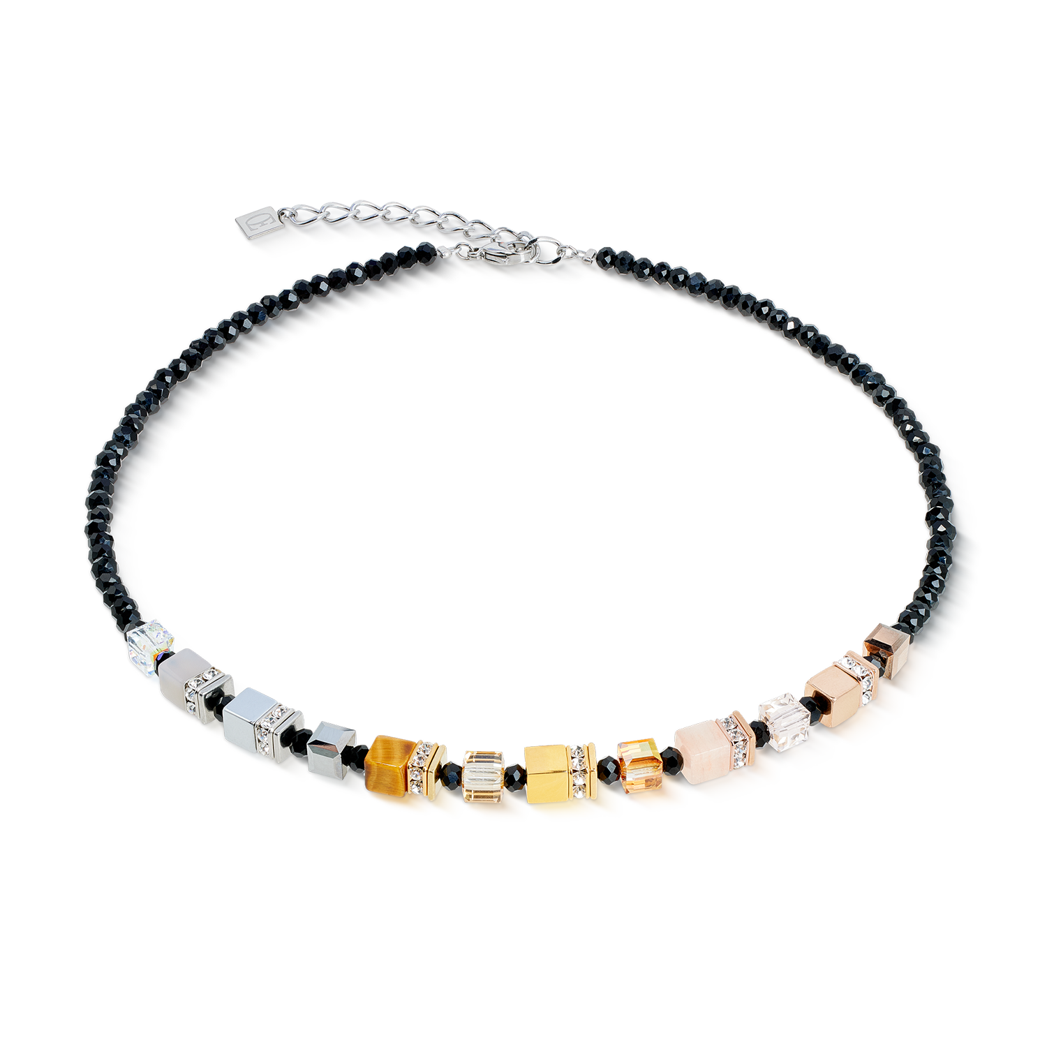 Collier GeoCUBE® Precious Nature tricolore