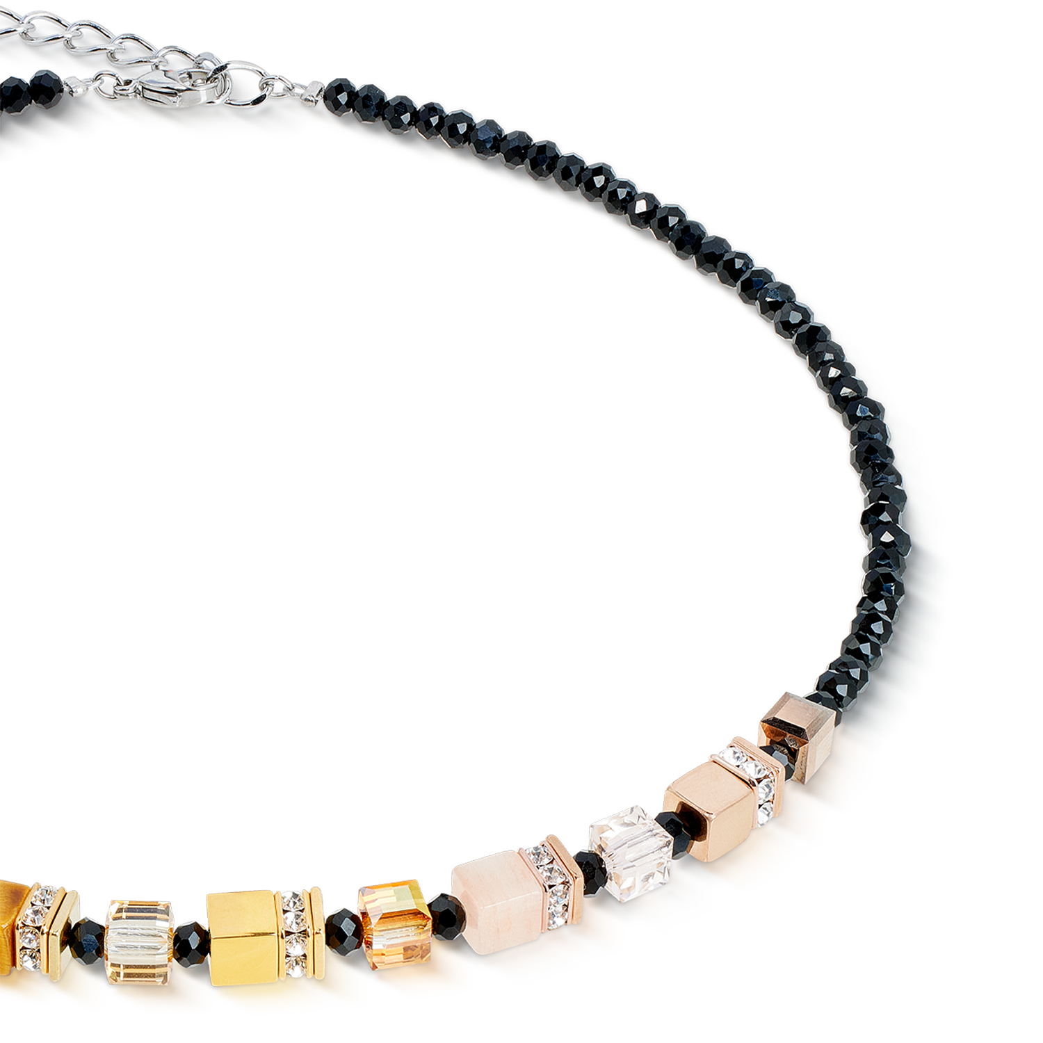 Collier GeoCUBE® Precious Nature tricolore