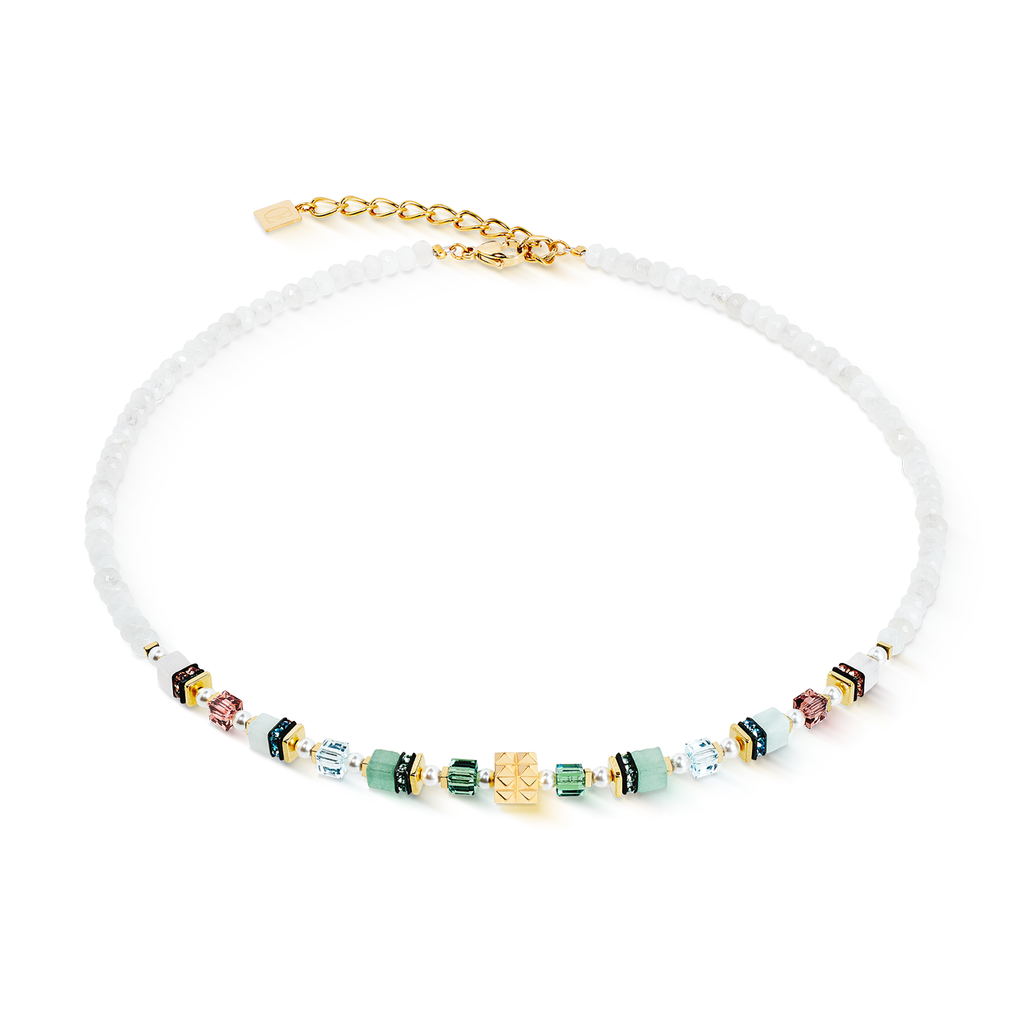 Collier Sparkling Princess Spikes or-Art Nouveau