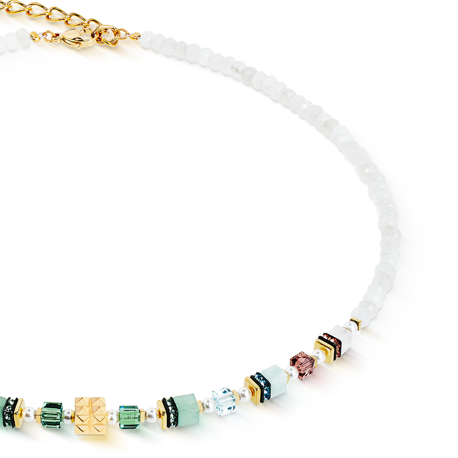 Collier Sparkling Princess Spikes or-Art Nouveau