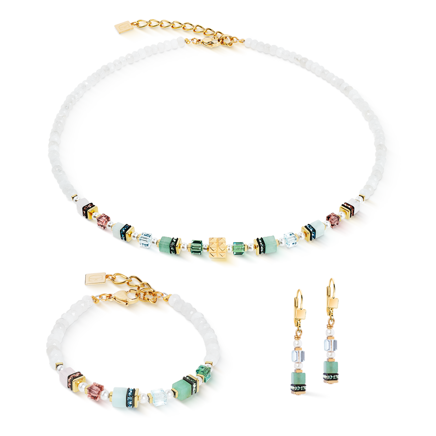 Collier Sparkling Princess Spikes or-Art Nouveau