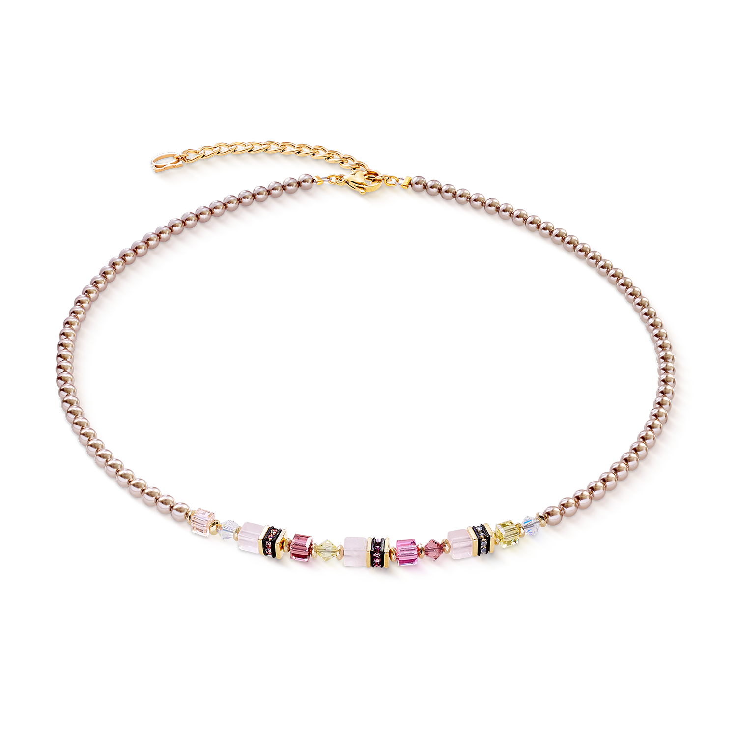 Collier Princess Rose Glow or