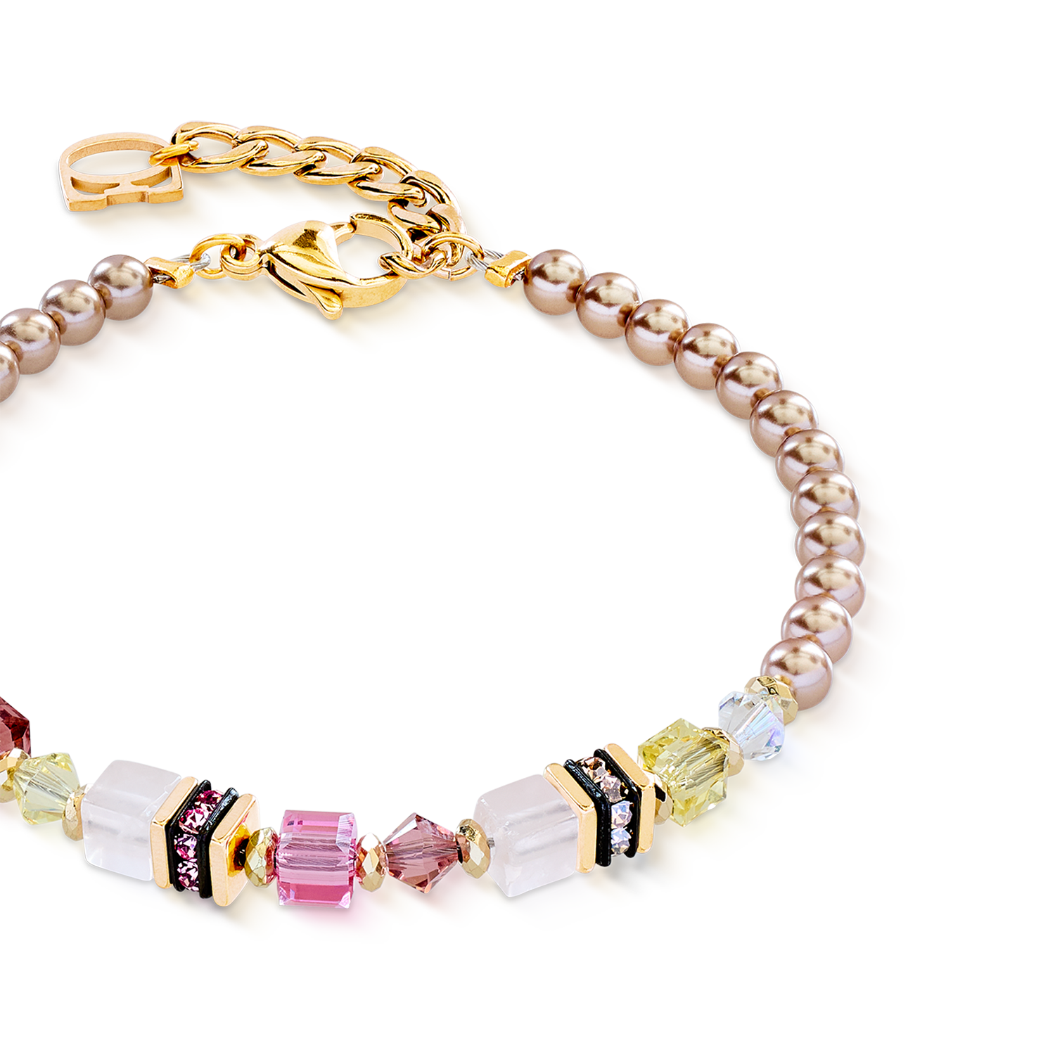 Bracelet Princess Rose Glow or