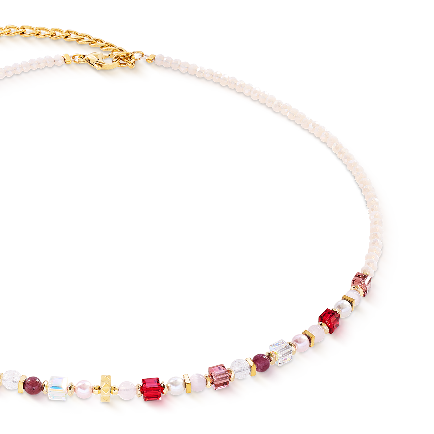 Collier Princess Mix rosé blush