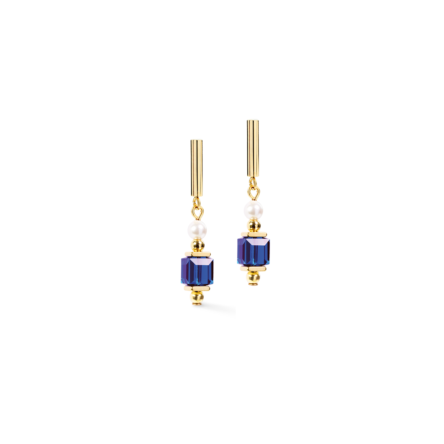 Boucles d'oreilles Cocktail Pearls Sapphire
