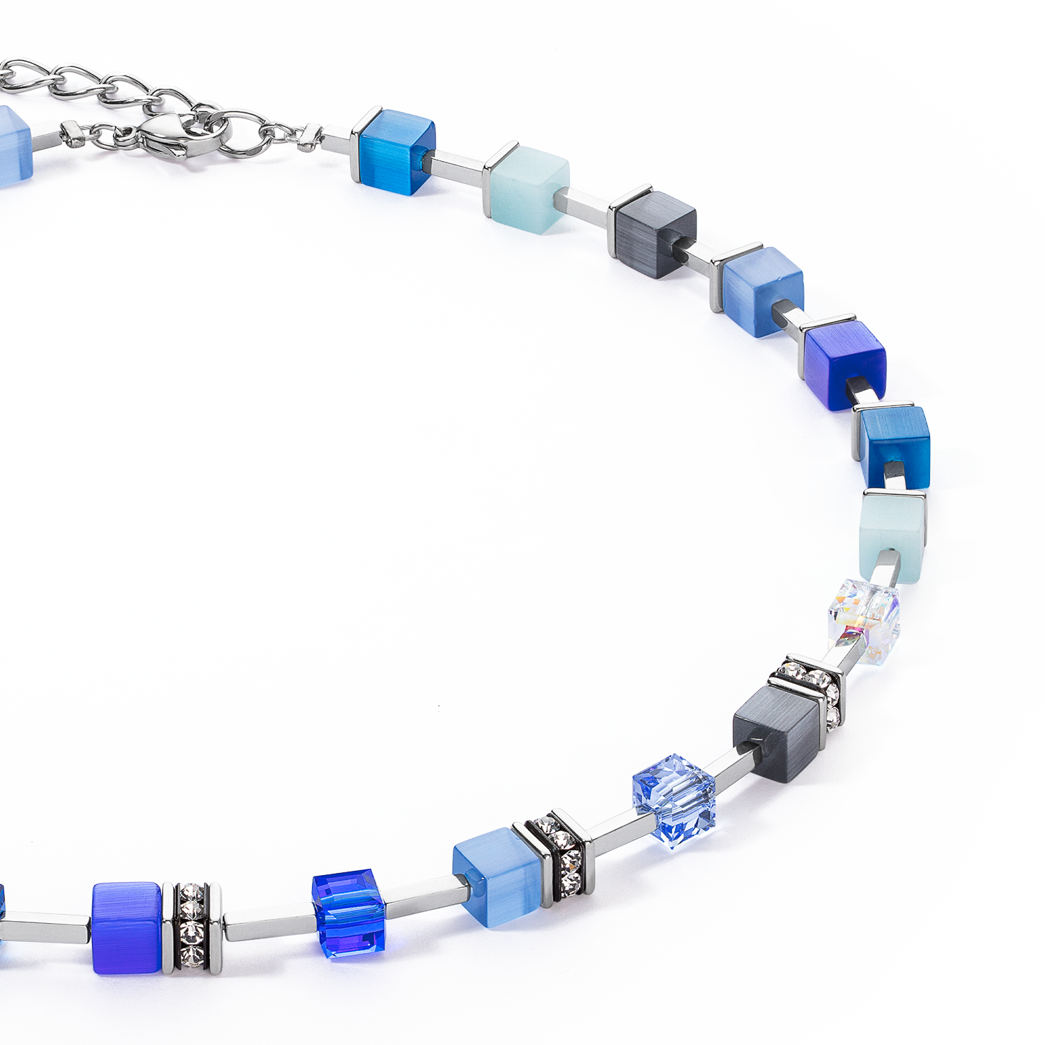 Collier GeoCUBE® Iconic Pure Bleu