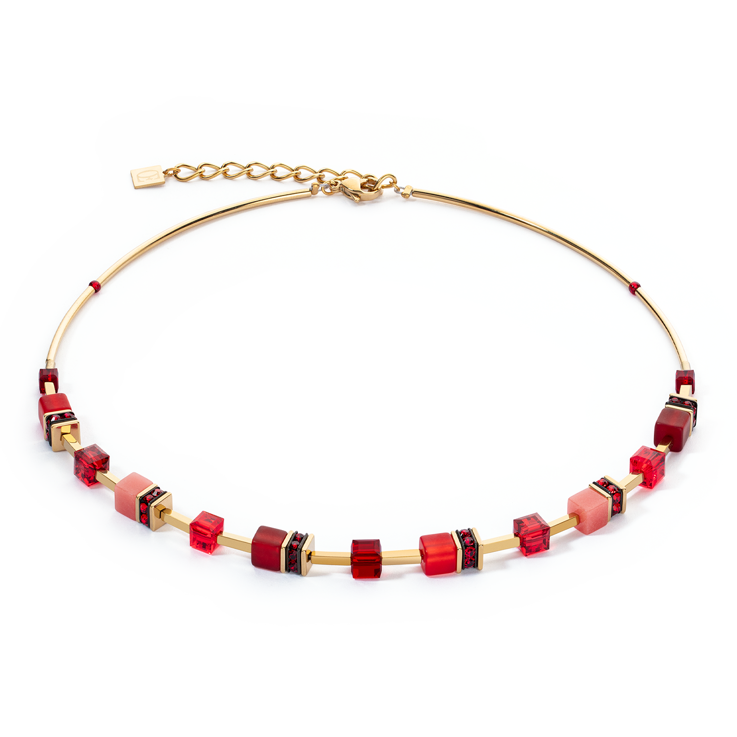 Collier GeoCUBE® Iconic Lite Rouge